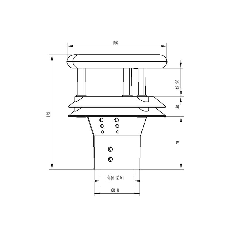 風(fēng)速測(cè)量儀價(jià)格及圖片產(chǎn)品尺寸圖