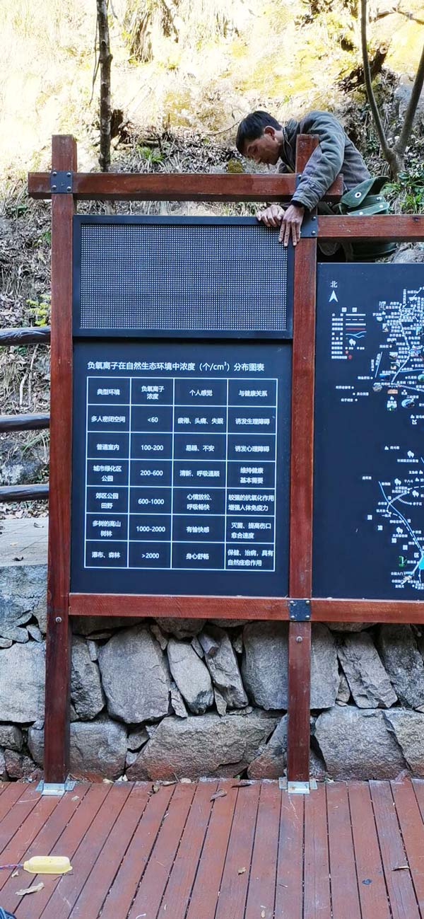 公園、景區負氧離子監測系統
